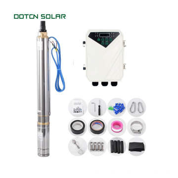 DOTON Solar Power Water Pump System Irrigation DC Deep Well Pump